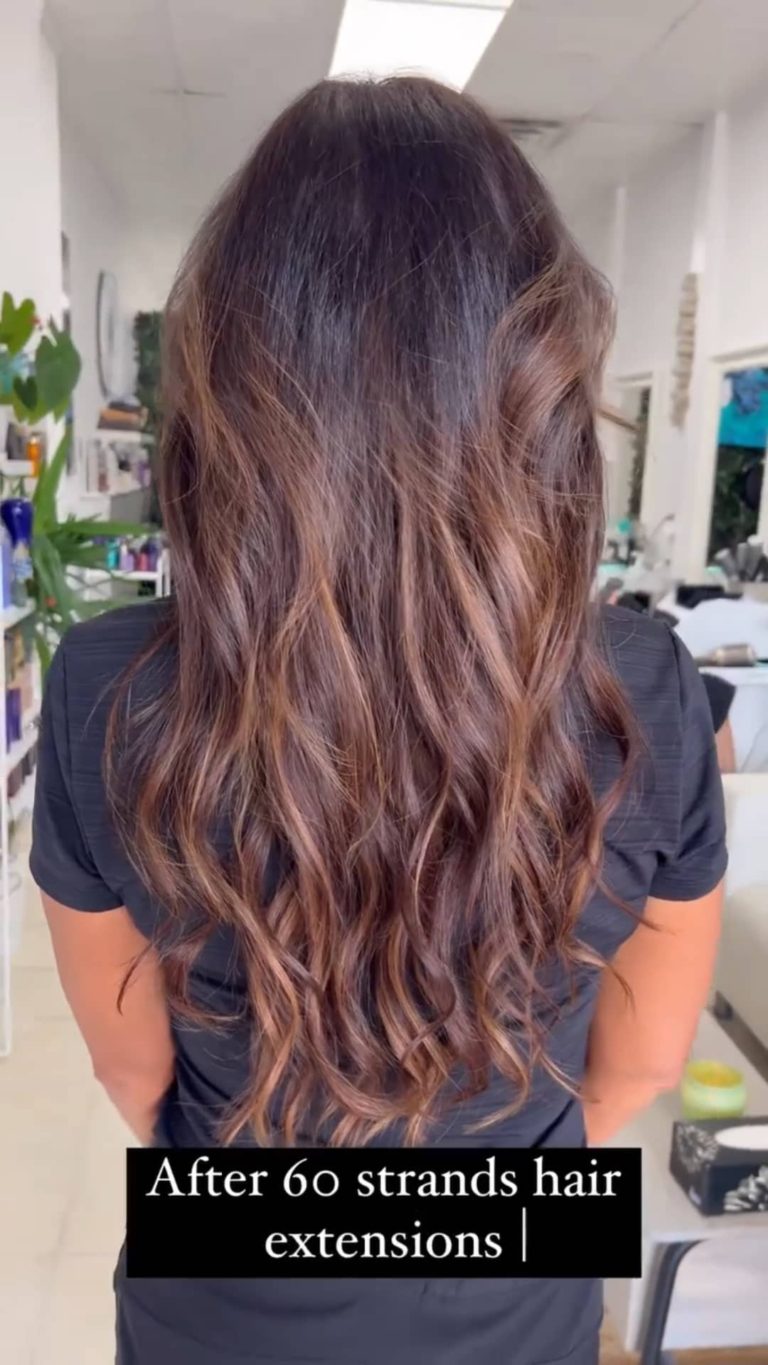 best hair extensions in richmond hill, after 60 strands of hair extensions